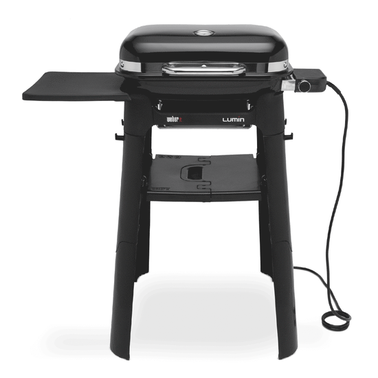 Weber Lumin Black - Barbecue &eacute;lectrique portable
