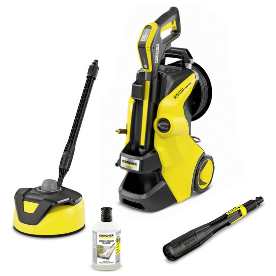 Karcher K5 Premium Smart Control Home + Kit Home - Nettoyeur haute pression - 145 bar max - 500 l/min - Application Home &amp; Garden