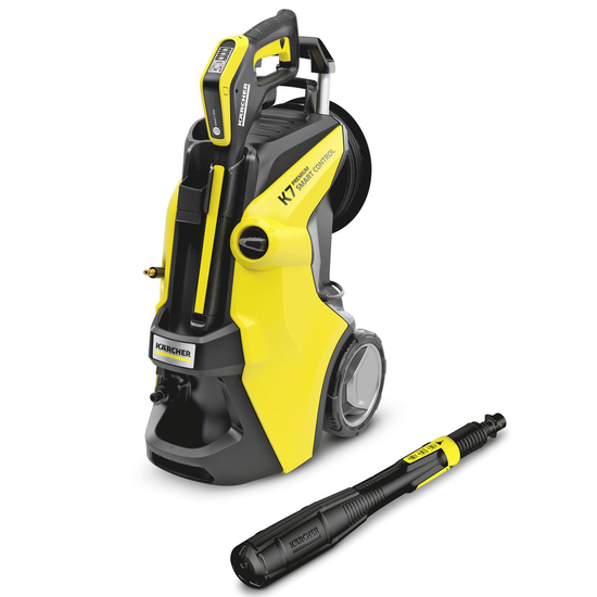 Karcher K7 Premium Smart Control Flex - Nettoyeur haute pression &agrave; eau froide - 180 bars max - 600 l/h - App Home &amp; Garden