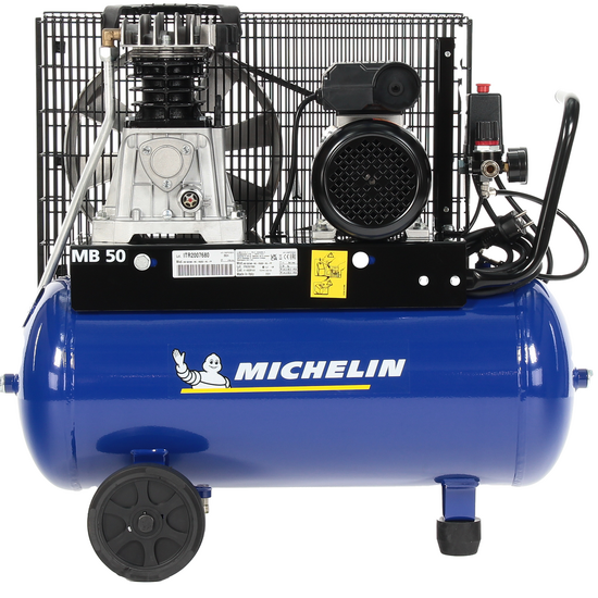 Michelin MB 50/268 MC - Compresseur d'air &eacute;lectrique par courroie - Moteur 2 CV - 50 l