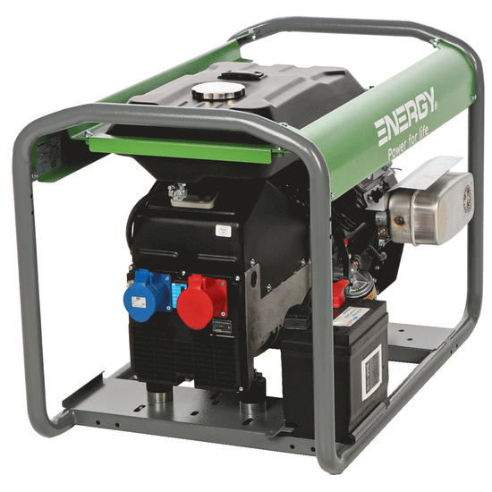 Groupe &eacute;lectrog&egrave;ne triphas&eacute; 11,2  kw - EnergyEY-16TBE AVR - Moteur Briggs