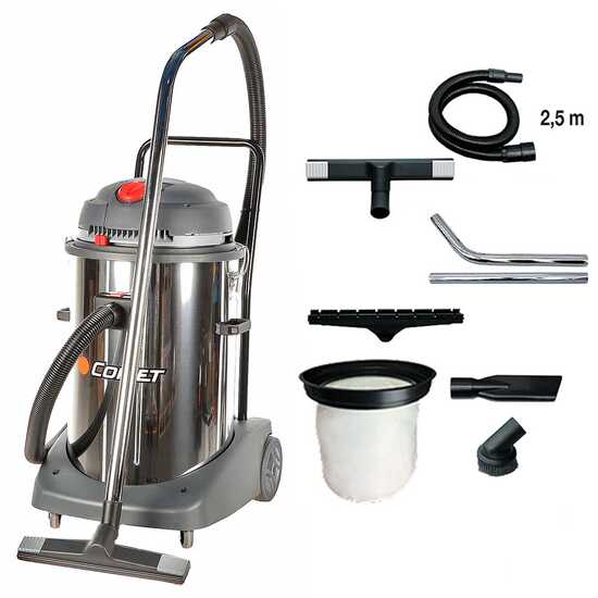 Comet CVP 378 X - Bidon aspirateur - 3 moteurs - Série Professionnelle