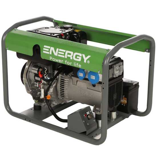 Energy EY-7MDE AVR - Groupe électrogène monophasé 5 kw - Moteur diesel Yanmar