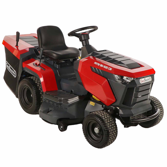 GeoTech-Pro PRTM 180-1020 CM - Tracteur tondeuse - Bo&icirc;te m&eacute;canique - Bac de ramassage