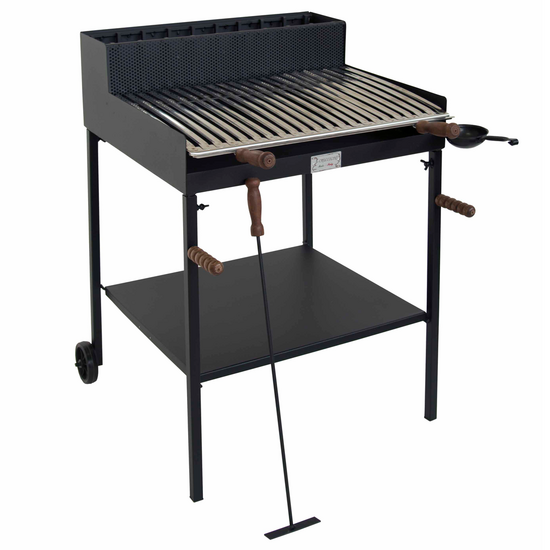 Cruccolini Belvedere Maxi - Barbecue en fer artisanal &agrave; bois et charbon