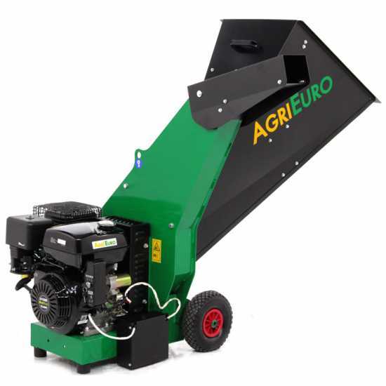 Broyeur de v&eacute;g&eacute;taux thermique professionnel AgriEuro avec moteur essence 15 CV - Broyeur