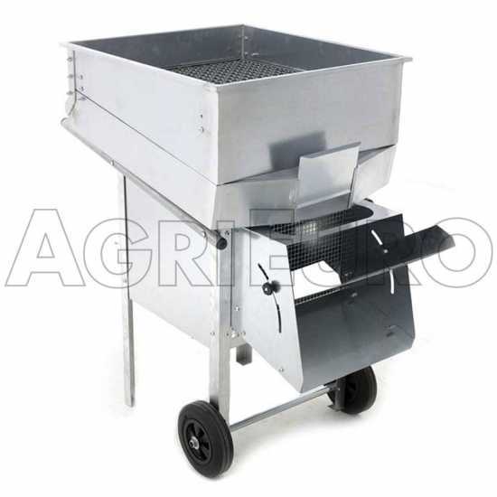 Effeuilleuse pneumatique pour olives Serie Turbo AgriEuro &agrave; air comprim&eacute; - avec grille de pr&eacute;-filtrage