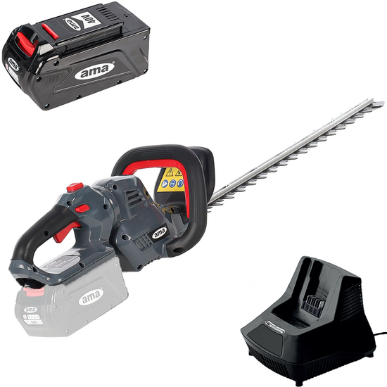 Ama Freemow 98708 - Taille-haie à batterie - 40 V 2,5 Ah - Lamier de 60 cm