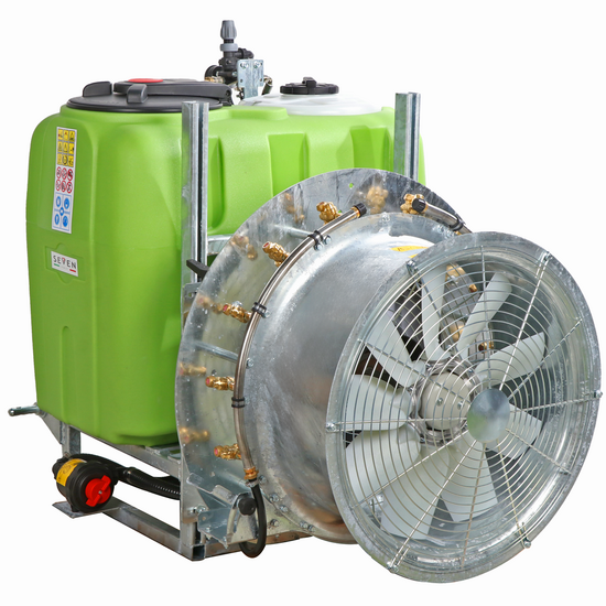 Seven Italy 200 - Atomiseur port&eacute; avec attache &agrave; tracteur pour pulv&eacute;risation - Capacit&eacute; 200 L - Pompe APS 51