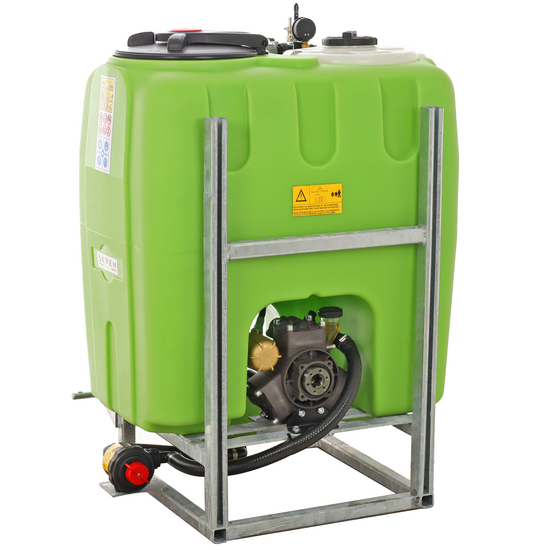 Seven Italy 300L - Cuve de pulv&eacute;risation compacte pour tracteur - Pompe APS71