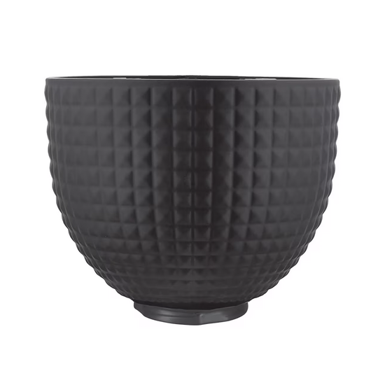 KitchenAid Black Studded - Bol en c&eacute;ramique 4,7 L