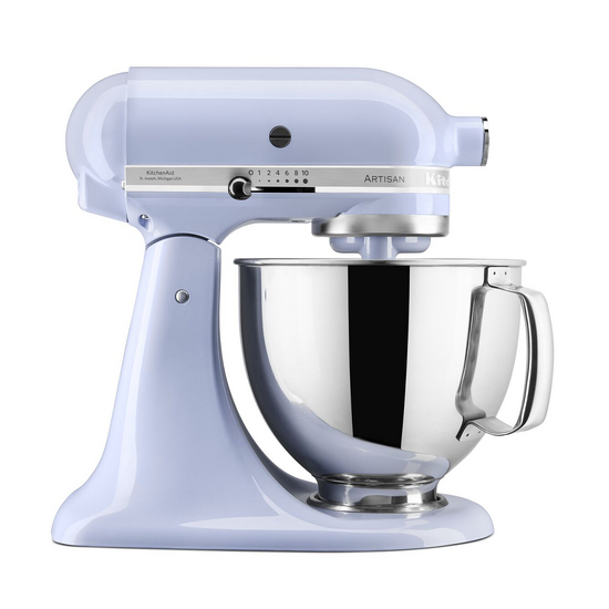 KitchenAid Artisan 5KSM125-ELR Lavender Cream - Batteur m&eacute;langeur plan&eacute;taire avec t&ecirc;te relevable