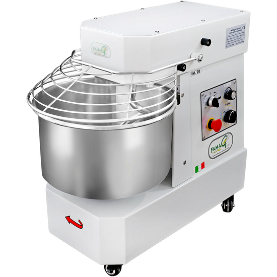 Famag IM 20/230 10 Vitesse HH - Pétrin à spirale 20 kg à haute hydratation
