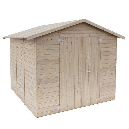 Alce Stefy 238x245 - Abri de jardin en bois - 238x245x220 cm