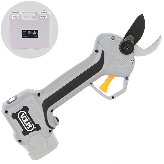 Volpi KV295 - S&eacute;cateur &eacute;lectrique - 14,4 V - Diam&egrave;tre de coupe 28 mm - SANS BATTERIES NI CHARGEUR