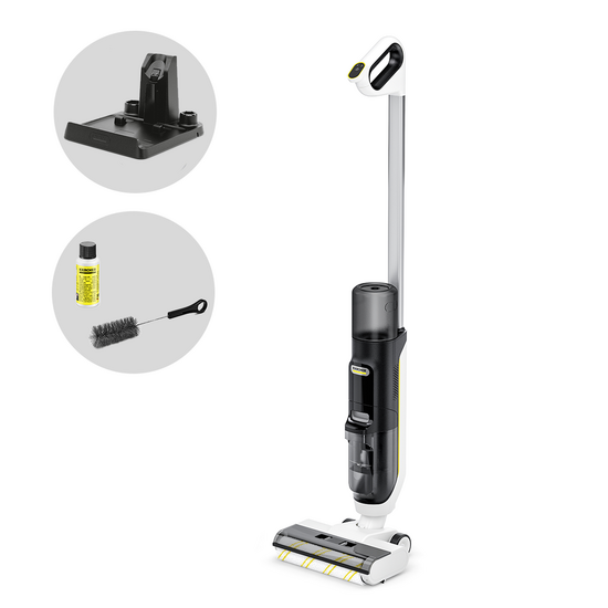 Karcher FCV 3 - Autolaveuse à batterie - 3 en 1 : lave, sèche et aspire