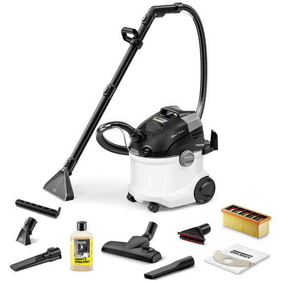 Karcher SE 6 Signature Line - Nettoyeur de moquettes - Aspirateur &agrave; liquides - Bidon d'eau propre/sale 4 l - 1000 W