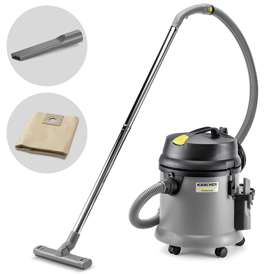 Karcher Pro NT 27/1 - Aspirateur eau et poussi&egrave;res - Cuve de 27 L - 1380 W