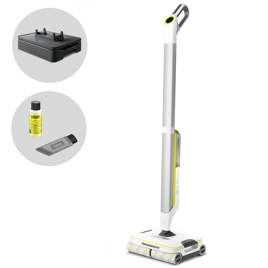 Karcher FC 8 Smart Signature Line - Autolaveuse &agrave; batterie 3 en 1 : lave, s&egrave;che, aspire