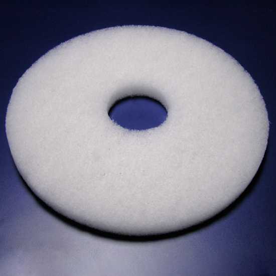 Pad abrasif blanc pour autolaveuse Grande Brio 45
