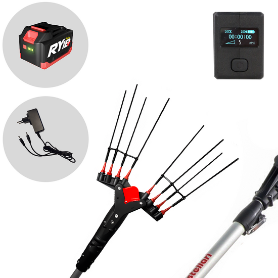 Castellari Vertigo L 18V  - Peigne vibreur &eacute;lectrique &agrave; batterie 240-330 cm - 18V/7.8ah