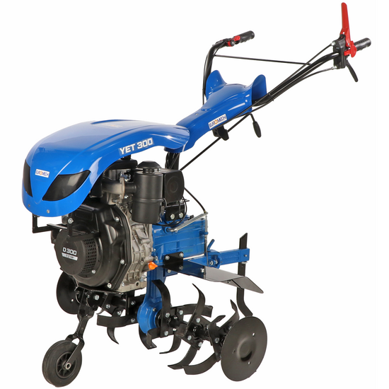 EuroMech YET 300 - Motobineuse diesel 7 CV - D300 208 cm3