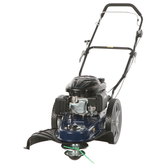 BullMach FALCIA 196-560 - Débroussailleuse à roues à essence 4 temps à poussée manuelle