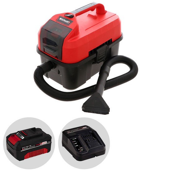 Einhell TE-VC 18/10 Li - Aspirateur portatif à batterie - 18V 4Ah