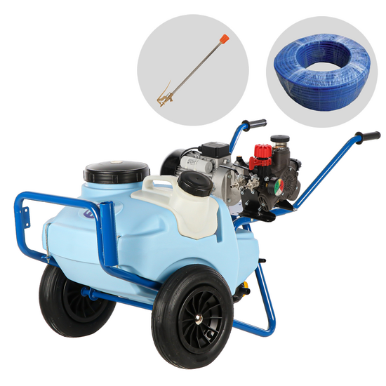 Annovi Reverberi CAR 90/P + AR 303 EM - Chariot avec cuve et pompe électrique pour pulvérisation