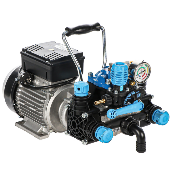 Bertolini Pumps POLY 2025 H.P. RTE.1 - Motopompe électrique de pulvérisation - Version pour acides et produits chimiques