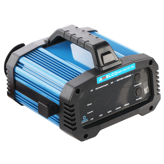 Awelco BAT MATIC 40 - Chargeur et mainteneur de charge - 12/24 V