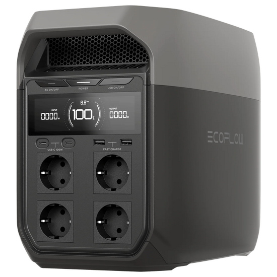 EcoFlow Delta 3 - Batterie PowerStation portable - 1800 W - 1024 Wh/51,2 V