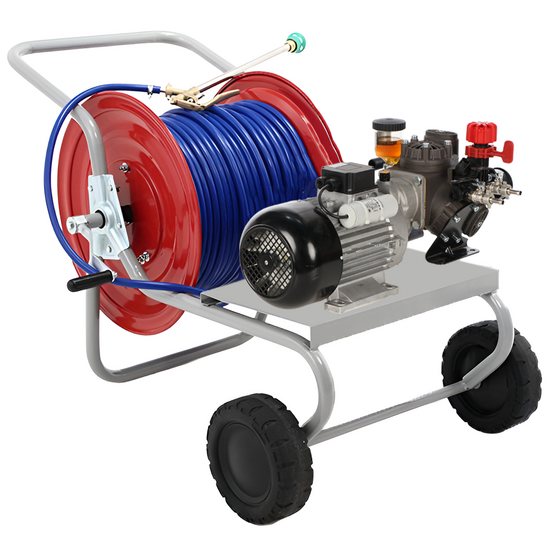 Kit motopompe de pulvérisation avec chariot - Annovi reverberi AR 403 EM GCI