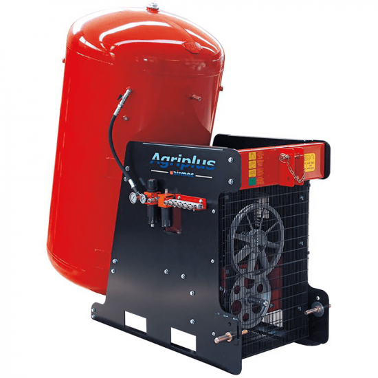 Compresseur pour tracteur Airmec Agriplus 1500/1000, Culasse 1500 réservoir 1000 L