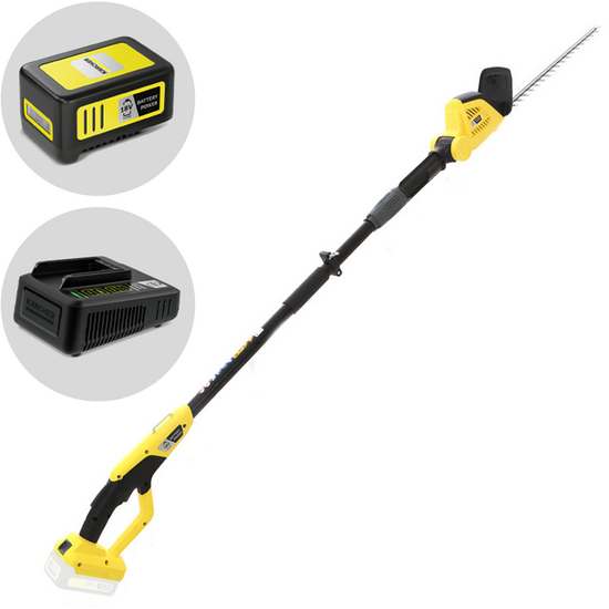 Karcher PHG 18-45 - Taille-haie sur perche télescopique 18V/5Ah