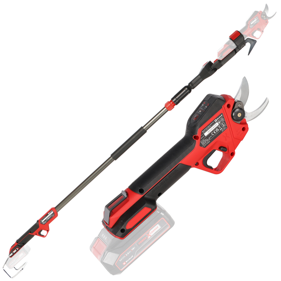 Einhell GP-LS 18/28 Li T BL-Solo - S&eacute;cateur &eacute;lectrique sur perche - SANS BATTERIE NI CHARGEUR