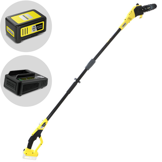 Karcher PSW 18-20 - Élagueuse à batterie avec perche télescopique - 18 V 5 Ah