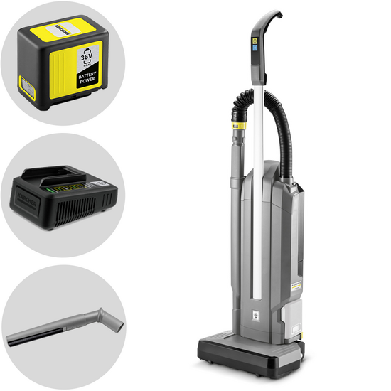 Karcher CV 30/2 Bp Adv - Nettoyeur de tapis - Aspirateur sans fil - 36V 5Ah