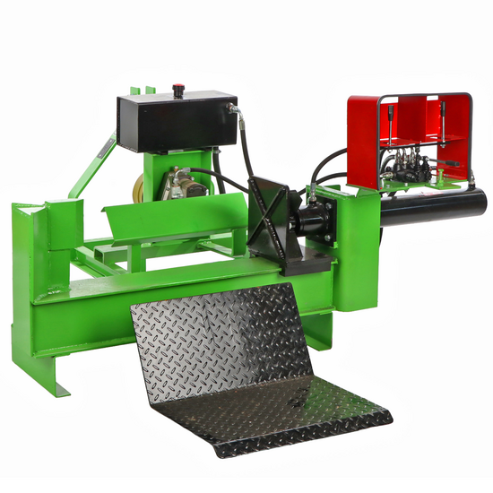 Seven Italy 25T - Fendeuse &agrave; bois pour tracteur - Horizontale - Plateforme de chargement hydraulique