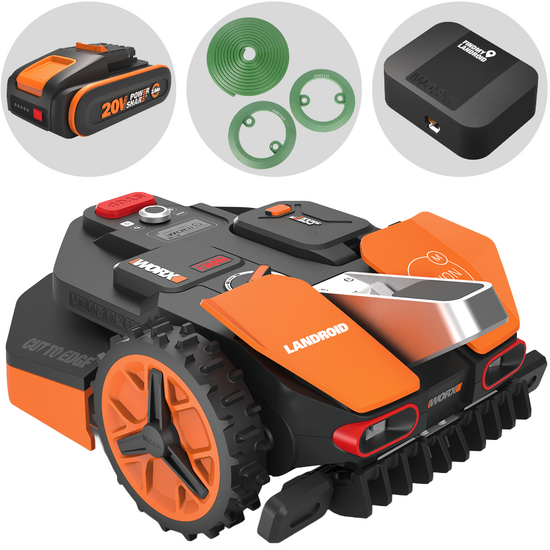 Worx Landroid Vision M600 WR206E - Robot Tondeuse - Sans installation