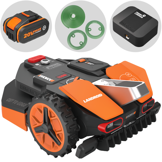Worx Landroid Vision M800 WR208E - Robot Tondeuse - Sans Installation