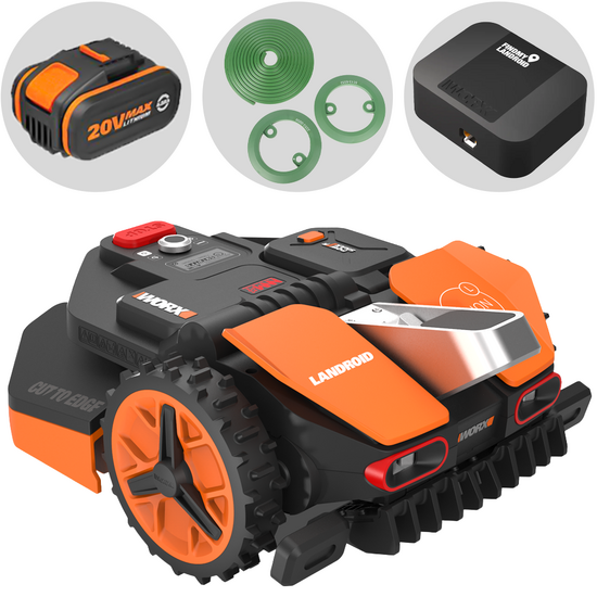 Worx Landroid Vision L1600 WR216E - Robot Tondeuse - Sans installation
