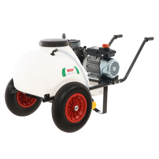 Kit motopompe électrique de pulvérisation avec cuve de 120 litres - Comet MTP P40/20 EL MNF - Pour produit chimique et acides