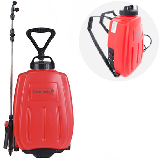 Pulv&eacute;risateur &eacute;lectrique &agrave; batterie GeoTech KF-16C-11 dorsal / sur roulettes