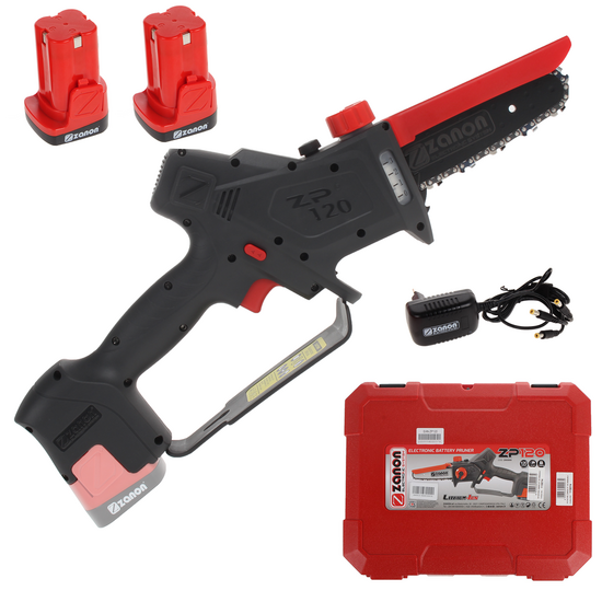 Zanon ZP 120 - &Eacute;lagueuse &eacute;lectrique &agrave; batterie - 2x 16,8V 2,5Ah