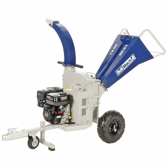 BullMach ZEUS 60 D - Broyeur de branches thermique - Moteur Ducar DH212