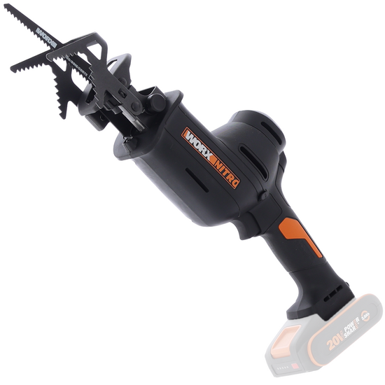 Worx WG893E.9 - Scie sabre &agrave; batterie - 20V - SANS BATTERIE NI CHARGEUR