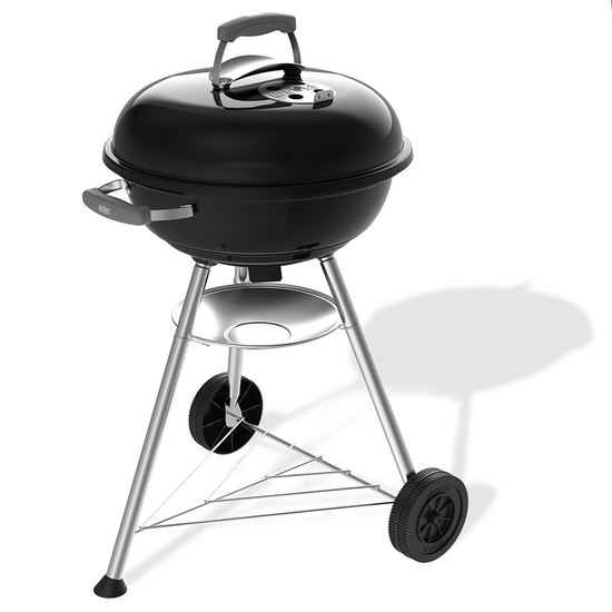 Weber Compact Kettle 47 1502054 - Barbecue &agrave; charbon - Diam&egrave;tre grille 47 cm