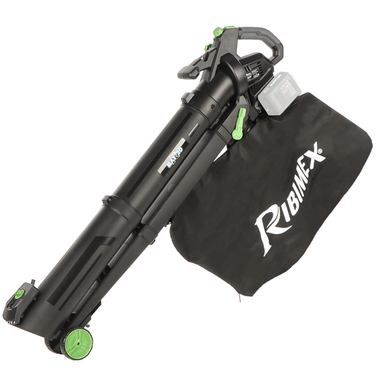 Ribimex PRBAT20-ASB1SB - Souffleur aspirateur à batterie - SANS BATTERIE NI CHARGEUR