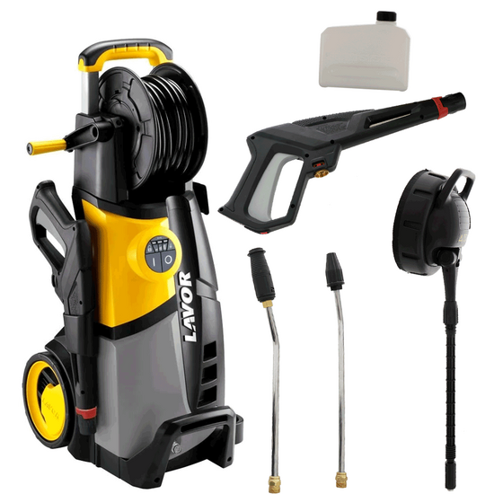 Nettoyeur haute pression LAVOR LVR5 PLUS 150 DIGIT - D&eacute;bit Max 8.33 l/min - 150 bars